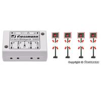 Viessmann Voie N 5800 Saint André Avec Élèctronique Aveugle Artist 1,9 CM 4 Pcs