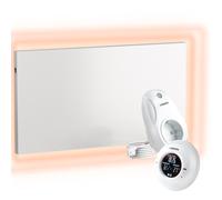VIESTA® Chauffage mural infrarouge avec thermostat-(Modèle TH20 Funk - 900 Watt)