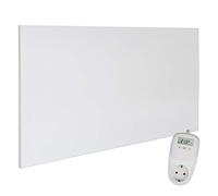 VIESTA® H700 Chauffage infrarouge 700 W - Panneau 60×120 cm, Carbon Crystal, sans cadre, mural/plafond, IP20, TÜV/GS, protection surchauffe, incl. thermostat enfichable TH10
