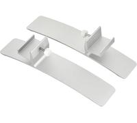 VIESTA® lot de 2 pieds pour chauffage infrarouge, compatible séries F et CF et autres panneaux avec cadre jusqu’à 22 mm, non compatible sans cadre, accessoire robuste en aluminium