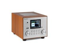 Audizio Vieste Radio Dab+ FM Bluetooth 5.0 - Grise, Subwoofer Intégré, Écran Couleur 2,8", Port USB, Sortie Casque, Télécommande Incluse, Idéale pour Écouter la Radio à la Maison