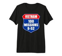 VIÊT NAM 100 Missions B-52 T-Shirt Haut de Gamme