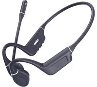 Vieta Pro Bone Dual Écouteurs de sport à conduction osseuse avec microphone, Bluetooth 5.3, résistance à la transpiration IPX5, mains libres, batterie 8 h, design ouvert et sûr pour la course à pied