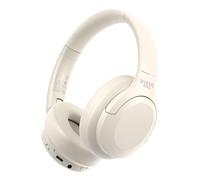 Vieta Pro Casque Headband Stream, Bluetooth 5.4, Dual Pairing, Mode de jeu, Microphone intégré et sur câble, USB-C. Batterie 50 H. Couleur blanche