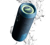 Vieta Pro Enceinte Bluetooth 5.3 puissante 25 W, étanche, batterie 13H, microphone, Aux-In, USB Type C, TWS, compatible avec Alexa | Haut-parleur portable Goody 4. Bleu