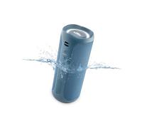 Vieta Pro Enceinte Bluetooth puissante, résistante à l'eau, Batterie 10H, Microphone, Grande Enceinte Portable True Wireless, Aux in, USB, Assistant Vocal et système d'éclairage | #Party Bleu
