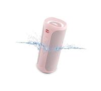Vieta Pro Enceinte Bluetooth puissante, résistante à l'eau, batterie 10H, microphone, grande enceinte portable True Wireless, Aux In, USB, assistant vocal et système d'éclairage | #Party rose