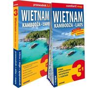 Vietnam Cambodge Laos 3in1 guide + atlas + carte