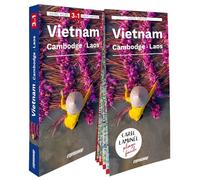 Vietnam, Cambodge, Laos (guide 3en1) - Collectif - Expressmap - broché - Guide