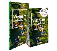 Vietnam, Cambodge, Laos (guide et carte laminée) - Collectif - Expressmap - broché - Guide