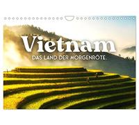 Vietnam - Das Land der Morgenröte. (Wandkalender 2026 DIN A4 quer), CALVENDO Monatskalender: Reisterrassen und einsame Inseln.