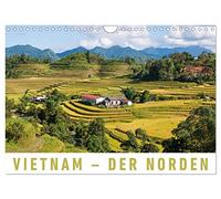 Vietnam - Der Norden (Wandkalender 2026 DIN A4 quer), CALVENDO Monatskalender: Eine Fotoreise durch den beeindruckenden Norden Vietnams.