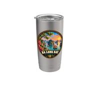 Vietnam Ha Long Bay Sunset Tour Asie Design Gobelet isotherme en acier inoxydable double paroi