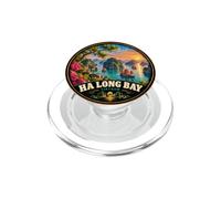 Vietnam Ha Long Bay Sunset Tour Asie Design PopSockets PopGrip pour MagSafe