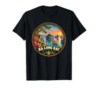 Vietnam Ha Long Bay Sunset Tour Asie Design T-Shirt Graphique avec Valeur