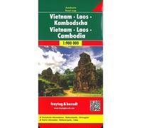 VIETNAM/LAOS/CAMBODGE 1/900.000