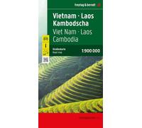 VIETNAM/LAOS/CAMBODGE 1/900.000