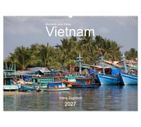 Vietnam - Momente einer Reise (Wandkalender 2027 DIN A2 quer), CALVENDO Monatskalender: Ein Land voller Kontraste