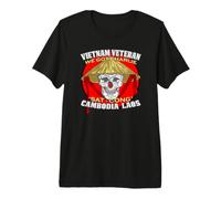 Vietnam, vétéran We Got Charlie Sat-Cong, Cambodia Laos T-Shirt Haut de Gamme