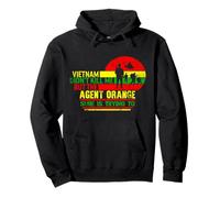 Vietnam Veterans Day Orange Agent Victimes Soldats Retraités Sweat à Capuche