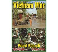 Vietnam War Word Search: Word Searches with Easy to Read Print about the Vietnam War, Military Terms, Weapons, and More | 6x9 inches, 110 pages | 50+ Puzzles … Gift for Vacations, Holidays,
