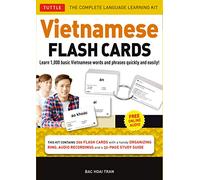 Vietnamese Flash Cards Kit /anglais