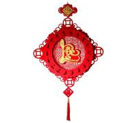 Vietnamese New Year Decorations 2025, Vietnamese New Year Ornament, Red New Year Home Decoration Spring Festival Decorations, Chinese Spring Festival Red Ornament, Lunar New Year Decoration (C)