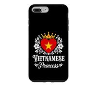 Vietnamese Princess Vietnam Flag Proud Vietnamese Girl Coque pour iPhone 7 Plus/8 Plus