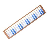 Vieux calcul de perles de bois chinois, Boulier chinois à 20 chiffres for le calcul et l'arithmétique. Enseignement des mathématiques.