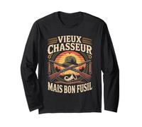 Vieux Chasseur mais Bon Fusil Passion Chasse Manche Longue