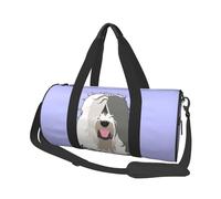 Vieux Chien de Berger Anglais, Sac de Voyage de Grande capacité, Sac à Main Rond, Sac de Voyage de Sport, fourre-Tout, Sac de Fitness