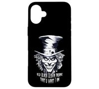 Vieux Clown Noir Fou Voici ce Que Je suis Coque pour iPhone 16 Plus