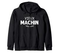 Vieux Machin Humour Homme Cadeau Papa Auto-Dérision Sweat à Capuche