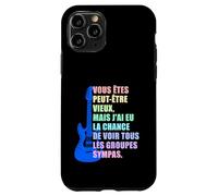 Vieux, mais J'Ai vu Tous Les Meilleurs Groupes musicaux Coque pour iPhone 11 Pro