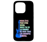 Vieux, mais J'Ai vu Tous Les Meilleurs Groupes musicaux Coque pour iPhone 15 Pro