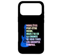 Vieux, mais J'Ai vu Tous Les Meilleurs Groupes musicaux Coque pour iPhone 17 Pro Max