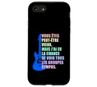 Vieux, mais J'Ai vu Tous Les Meilleurs Groupes musicaux Coque pour iPhone SE (2020) / 7/8