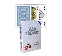 Vieux Prix Bleu Poker Jouer Cartes Pont Plastique Modiano Tours de Magie Italie