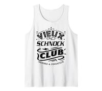 Vieux Schnock Club Membre & Fondateur Idée Cadeau Râleur Débardeur