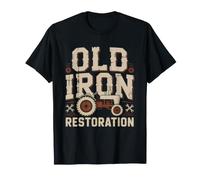 Vieux Tracteur Restauration De Ancien T-Shirt