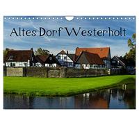 Vieux village de Westerholt, Version française (Calendrier mural 2026 DIN A4 portrait), Calendrier CALVENDO mensuel