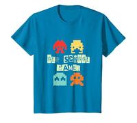 Vieux Vintage L'école Gamer - Rétro Espace Alien envahisseurs T-Shirt