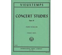 VIEUXTEMPS CONCERT STUDIES FOR VIOLIN OPUS 16 (No. 647)