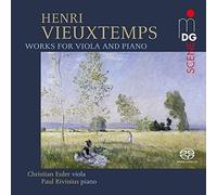 Vieuxtemps / Euler / Rivinius - Works For Viola & Piano [Super-Audio Cd] Hybrid Sacd