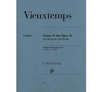 Vieuxtemps Henry - Sonate Sib Majeur Op.36 - Alto/Piano G