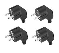 VIEVRE 4 fiches Schuko noires