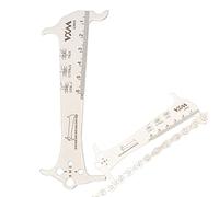 VIEVRE Jauge d'usure de la chaîne, jauge de chaîne, jauge de chaîne, freins à disque (pour Shimano, Avid, Hayes, Magura), outil de rivetage, jauge de chaîne