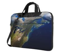 View from Space America Sac fourre-tout pour ordinateur portable 13" pour homme et femme