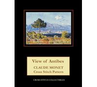 View of Antibes: Claude Monet Cross Stitch Pattern