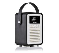 VQ Retro Mini Radio DAB+/FM Bluetooth Réveil USB Casque Secteur/Batterie Noir